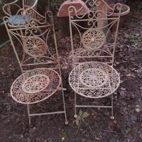 2 sedie da giardino 