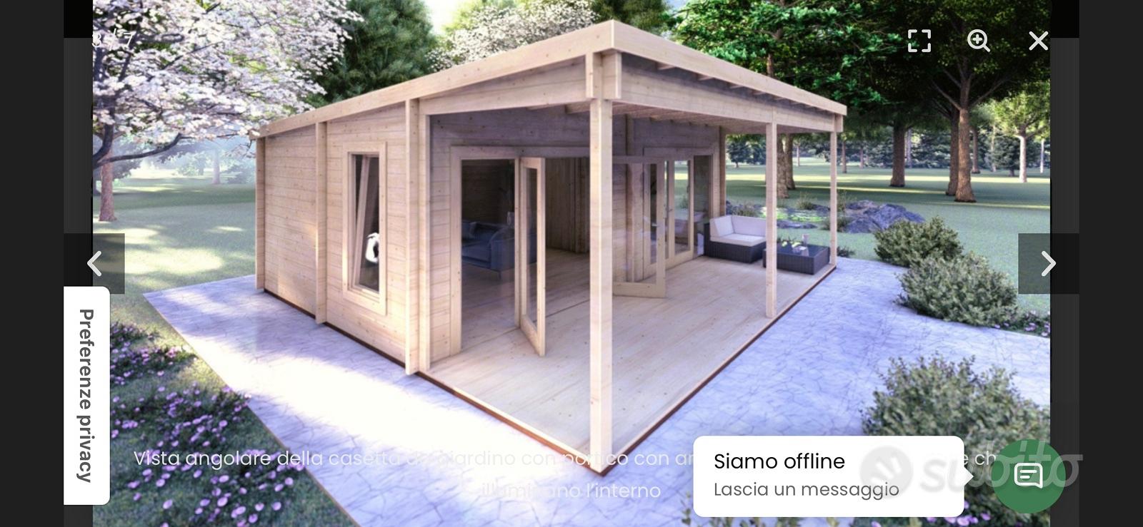 Terreno edificabile 1/1 a Caneva e casa in legno - View 3