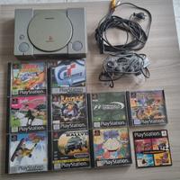 Console Playstation 1 PS1 + 9 Giochi