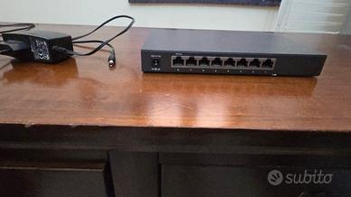 Switch GigabitEthernet 8porte Tp-Link T1500G-8T