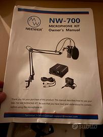 Neewer NW-700 microfono a condensatore