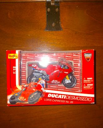 Modellino ducati Desmosedici Loris Capirossi n.65