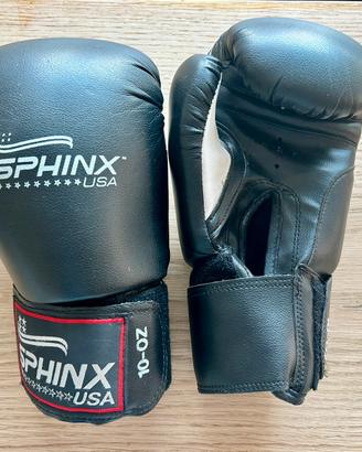 Guantoni da Boxe SPHINX USA 10 OZ - Neri