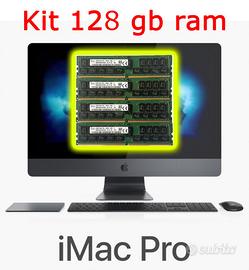 iMac Pro 27 kit 128 gb ram + installazione