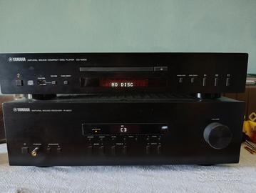 amplificatore  e lettore CD Yamaha 