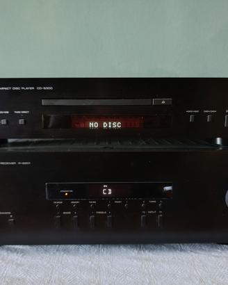 amplificatore  e lettore CD Yamaha 