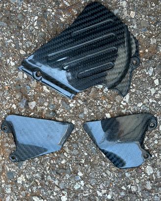 Copri pignone e paratacco ducati carbonio