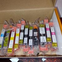 inchiostro canon serie 550/551 11 cartucce