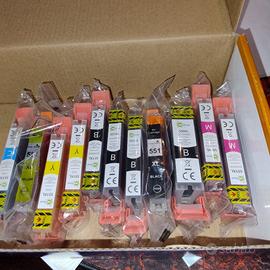 inchiostro canon serie 550/551 11 cartucce