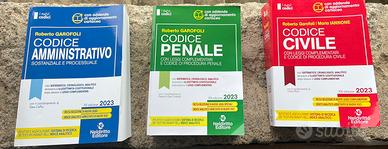 Kit codici penale civike amministrativo Garofoli