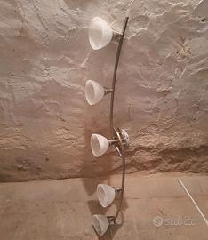 Lampadario da soffitto a 5 tazze