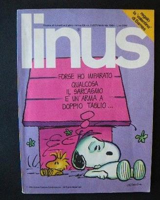 Fumetto Linus Anno XX n.2 (227) del 1984.