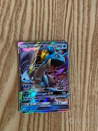 Carta pokemon Lapras GX 2017