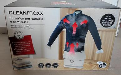 Stiratrice e asciugatrice camicie CLEANmaxx 1800W