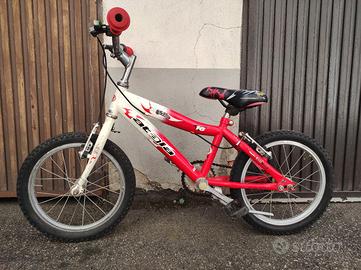 bicicletta raggio 16