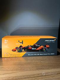 McLaren MCL38 Lando Norris Miami GP 1/24 Bburago