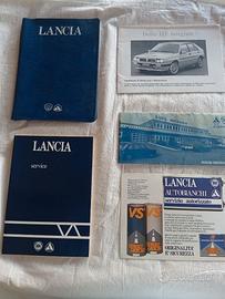 Lancia DELTA HF INTEGRALE Set Libretti Uso Manuten