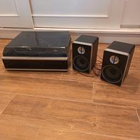 lettore dischi vinile, cd, usb e radio