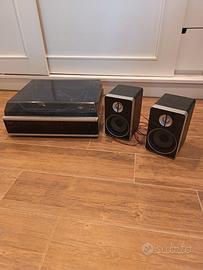 lettore dischi vinile, cd, usb e radio