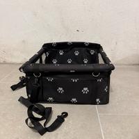 Trasportino auto per cani e gatti