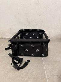 Trasportino auto per cani e gatti