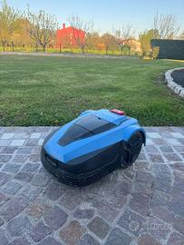 Robot rasaerba tagliaerba a batteria hyundai