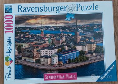 Puzzle Ravensburger 1000 pezzi Stoccolma