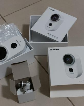 Telecamera da esterno IP WiFi a batteria ultivon