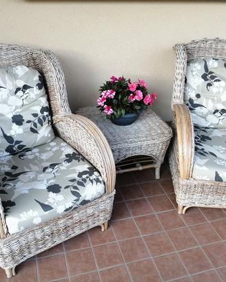set giardino in banano