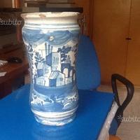 Albarello da farmacia in ceramica, Napoli '700