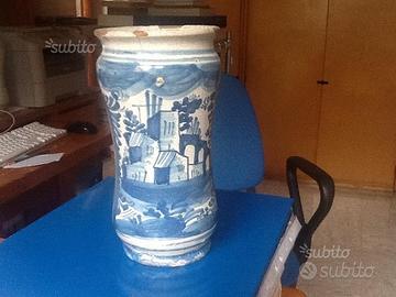 Albarello da farmacia in ceramica, Napoli '700