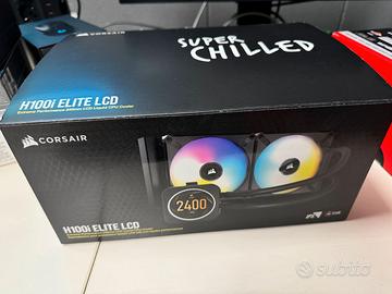 Corsair H100i Elite LCD 240mm – nuovo