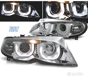 FARI BMW E46 4 PORTE 01-05 ANGEL EYES A U FONDO CR