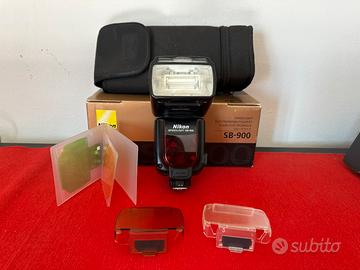Flash Nikon SB-900 iTTL perfetto