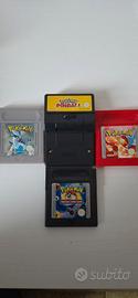 Game Boy -Pokémon Rosso-Argento-Card-Pinball-