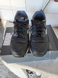 New Balance 500 - Scarpe Uomo Nere e grigio 45,5