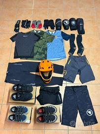 Abbigliamento mtb - ragazzo, bambino