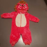 maschera carnevale leoncino 6/9 mesi