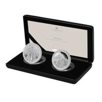 UK 2025 - Britannia - Two-Coin Silver Proof Set