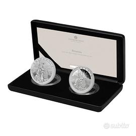 UK 2025 - Britannia - Two-Coin Silver Proof Set