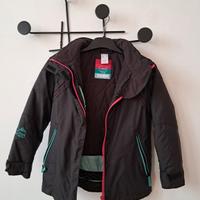 giacca a vento sci bambina 6/7 anni