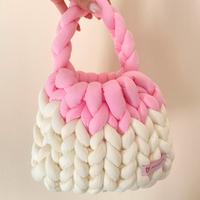 Borsa Marshmallow fatta a mano