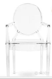 Sedie 4 Louis Ghost kartell originali