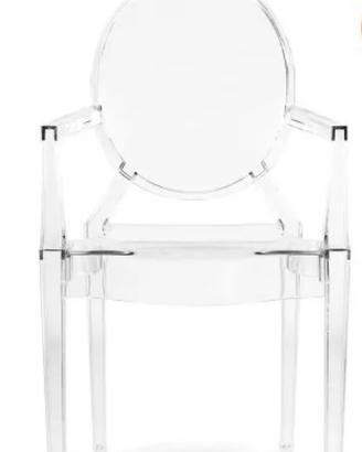 Sedie 4 Louis Ghost kartell originali