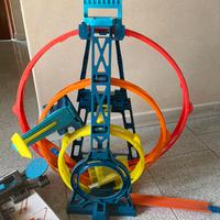 Pista hot weels giro della morte+piste