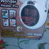 STUFETTA ELETTRICA  WONDER HEATER PRO 900W NUOVA 