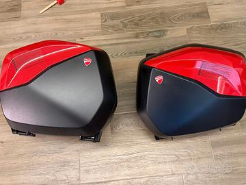Coppia valigie moto Ducati Multistrada V4