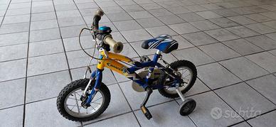 bicicletta bimbo con rotele