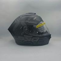 Casco Scorpion EXO-530 AIR FOND Nero Opaco-Argento