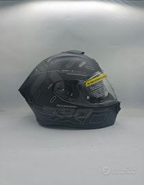Casco Scorpion EXO-530 AIR FOND Nero Opaco-Argento